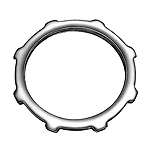 ロックナット歯車型(厚鋼用)(電気亜鉛めっき)(G54)