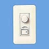 フルカラームードスイッチC(3路・片切両用)(白熱灯ライトコントロール)(ロータリー式)(500W)(モダンプレート付)