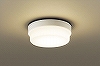 LGW51785 LE1 天井直付型・壁直付型　LED（電球色）　ポーチライト・浴室灯　拡散タイプ　防湿型・防雨型　丸形蛍光灯30形1灯器具相当