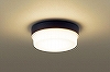LGW51787 LE1 天井直付型・壁直付型　LED（電球色）　ポーチライト・浴室灯　拡散タイプ　防湿型・防雨型　丸形蛍光灯30形1灯器具相当